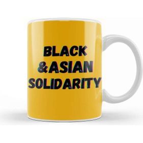 Baskı Dükkanı Black Asian Solidarity Black History Month Blm Black Lives Matter Kupa
