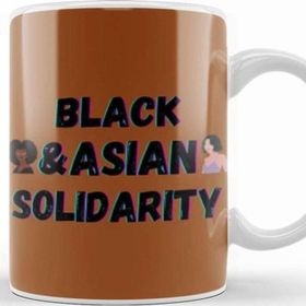 Baskı Dükkanı Black Asian Solidarity Black History Month Blm Black Lives Matter Kupa