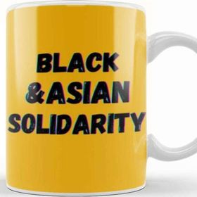 Baskı Dükkanı Black Asian Solidarity Black History Month Blm Black Lives Matter Kupa