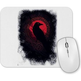 Baskı Dükkanı Black Crow Mouse Pad