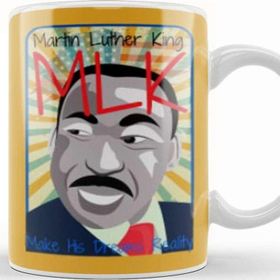 Baskı Dükkanı Black Lives Matter Black History Month Kupa