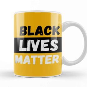 Baskı Dükkanı Black Lives Matter Kupa