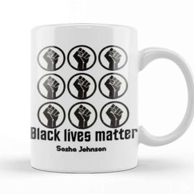 Baskı Dükkanı Black Lives Matter Sasha Johnson Kupa