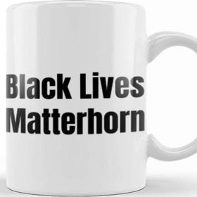 Baskı Dükkanı Black Lives Matterhorn Kupa