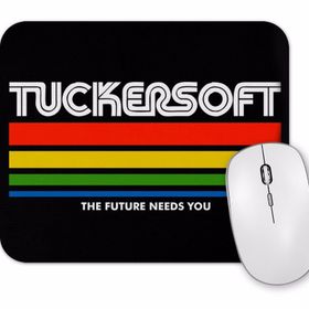 Baskı Dükkanı Black Mirror Tuckersoft Mouse Pad