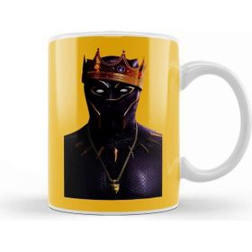 Baskı Dükkanı Black Panther King of Black Panther Kupa