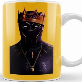 Baskı Dükkanı Black Panther King of Black Panther Kupa