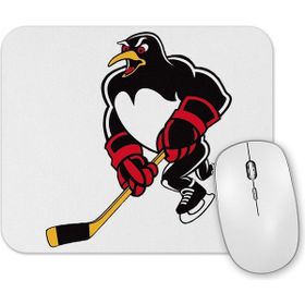 Baskı Dükkanı Black Pittsburgh Penguins Mouse Pad