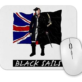 Baskı Dükkanı Black Sails Mouse Pad
