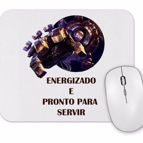 Baskı Dükkanı Blitzcrank Legue of Legends Mouse Pad