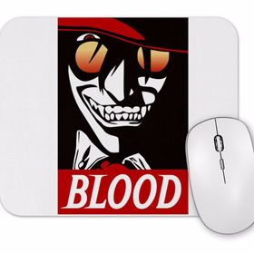 Baskı Dükkanı Blood Mouse Pad