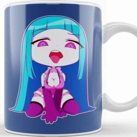 Baskı Dükkanı Blue Hair Me Me Me Kupa