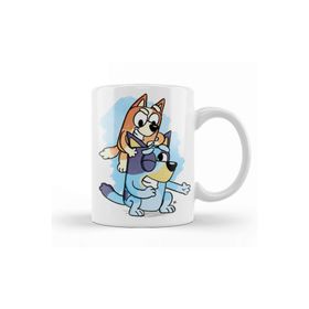 Baskı Dükkanı Bluey And Bingo Porselen Kupa