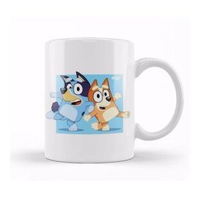 Baskı Dükkanı Bluey And Bingo Porselen Kupa