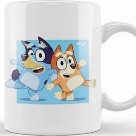 Baskı Dükkanı Bluey And Bingo Porselen Kupa