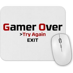 Baskı Dükkanı Blusa Game Over Mouse Pad