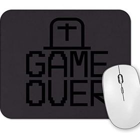 Baskı Dükkanı Blusa Game Over Mouse Pad