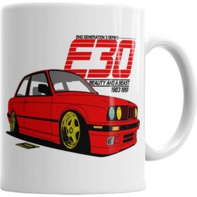 Baskı Dükkanı Bmw E30 Beauty Porselen Kupa