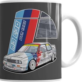 Baskı Dükkanı Bmw M3 E30 Dtm Porselen Kupa