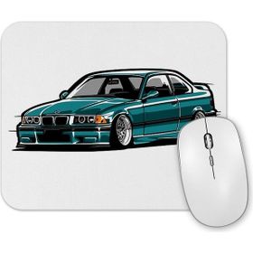 Baskı Dükkanı Bmw Stanced Out E36 Mouse Pad