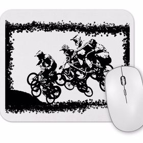 Baskı Dükkanı Bmx Racing Jump Motorsiklet Mouse Pad