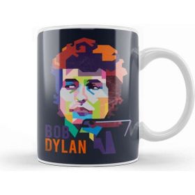 Baskı Dükkanı Bob Dylan in Pop Art Kupa