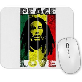 Baskı Dükkanı Bob Marley 01 Mouse Pad