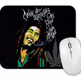 Baskı Dükkanı Bob Marley Frase Mouse Pad