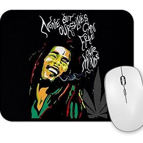 Baskı Dükkanı Bob Marley Frase Mouse Pad