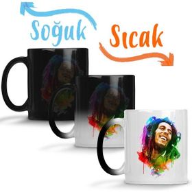 Baskı Dükkanı Bob Marley Porselen Kupa