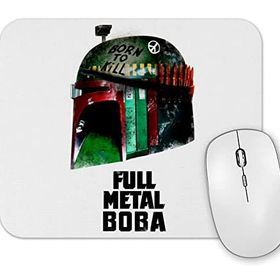 Baskı Dükkanı Boba Fett Full Metal Boba Mouse Pad