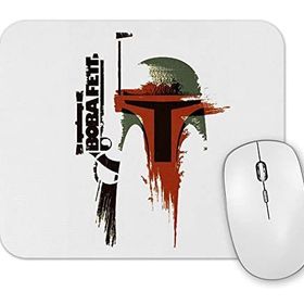 Baskı Dükkanı Bobba Fett Mouse Pad