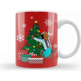Baskı Dükkanı Bojack Horseman Around the Christmas Tree Kupa