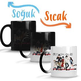 Baskı Dükkanı Boku Dake Ga Inai Machi Naruto Anime Death Note One Kupa