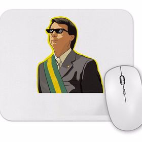 Baskı Dükkanı Bolsonaro Presidente Mitador Mouse Pad