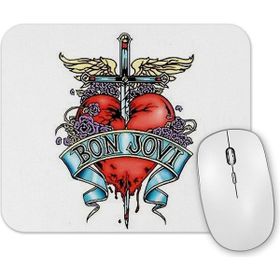 Baskı Dükkanı Bon Jovi Guns And Roses Poison Cinderella Skid Row Aerosmith Whitesnake Mouse Pad