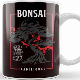Baskı Dükkanı Bonsai Tree Japan Buddhism Balance Meditation Buddhist Yoga Kupa