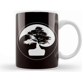 Baskı Dükkanı Bonsai Tree Yin Yang Japanese Art Meditation Balance Yoga Kupa