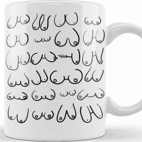 Baskı Dükkanı Boobies Boobs Boob Kupa Bardak