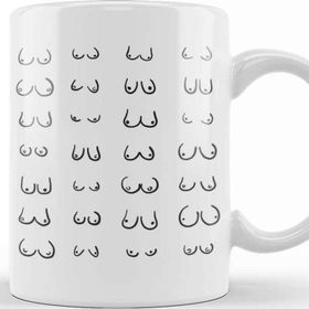 Baskı Dükkanı Boobies Boobs Boob Kupa Bardak