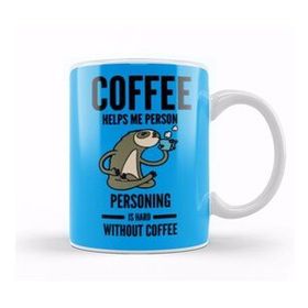 Baskı Dükkanı Books Funny Coffee Drinks Lover Gift Quote Vintage Retro Rainbow Style Kupa Bardak