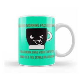 Baskı Dükkanı Books Funny Coffee Drinks Lover Gift Quote Vintage Retro Rainbow Style Kupa Bardak