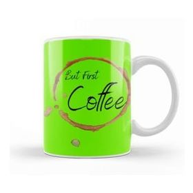 Baskı Dükkanı Books Funny Coffee Drinks Lover Gift Quote Vintage Retro Rainbow Style Kupa Bardak
