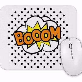 Baskı Dükkanı Booom Baaam Pooof Pooow Mouse Pad
