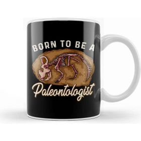 Baskı Dükkanı Born to Be a Paleontologist Future Dinosaur Hunter Kupa Bardak