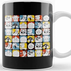 Baskı Dükkanı Bosses Cuphead Kupa Bardak