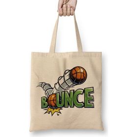 Baskı Dükkanı Bounce Bez Uzun Saplı Krem Rengi Çanta
