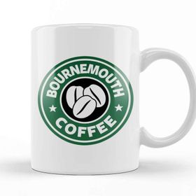 Baskı Dükkanı Bournemouth Coffee Kupa Bardak
