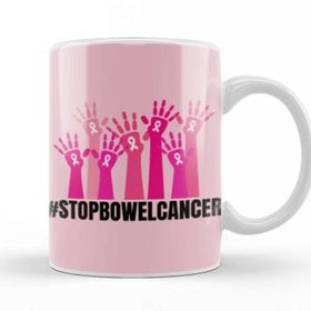 Baskı Dükkanı Bowel Cancer Awareness Day Kupa Bardak