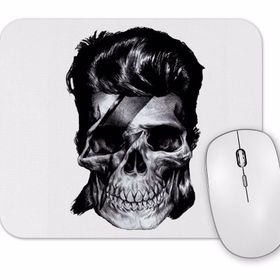 Baskı Dükkanı Bowie Caveira Mouse Pad